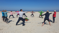 Yoga am Strand von Spiekeroog 2025